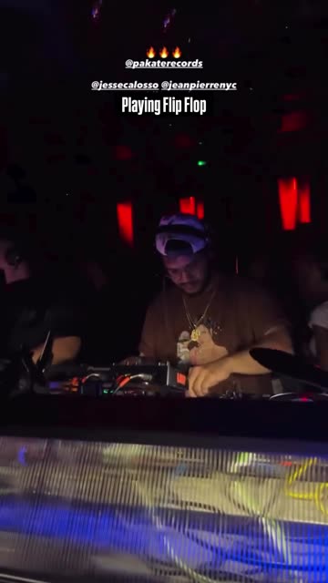 Jean Pierre b2b Jesse Calosso pinchando Flip Flop